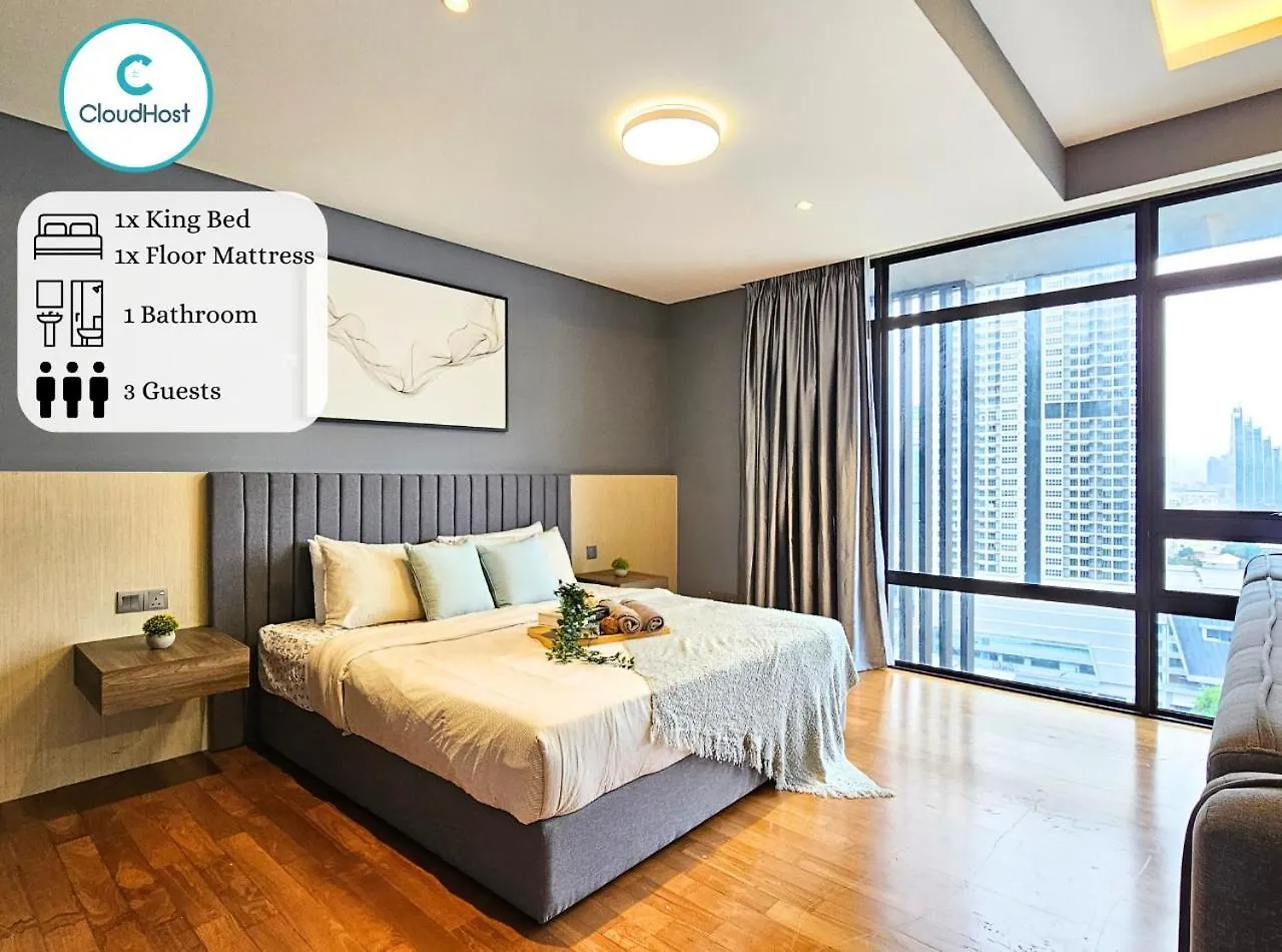 Apartment Anggun Residence Near Klcc & Bukit Bintang Walk To Monorail St By Cloud Host Kuala Lumpur Ma­lay­sia