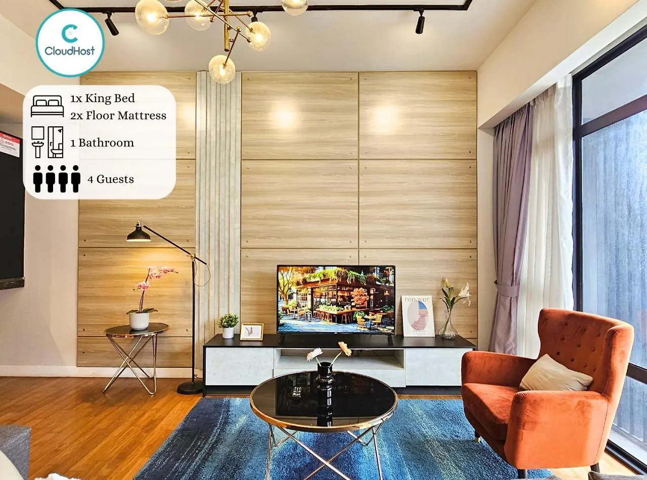 Anggun Residence Near Klcc & Bukit Bintang Walk To Monorail St By Cloud Host Kuala Lumpur