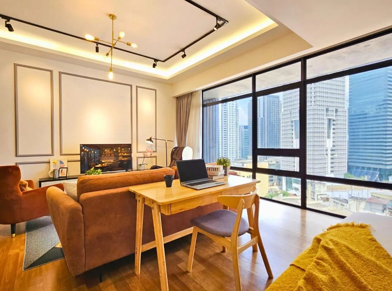 Anggun Residence Near Klcc & Bukit Bintang Walk To Monorail St By Cloud Host Kuala Lumpur Apartment